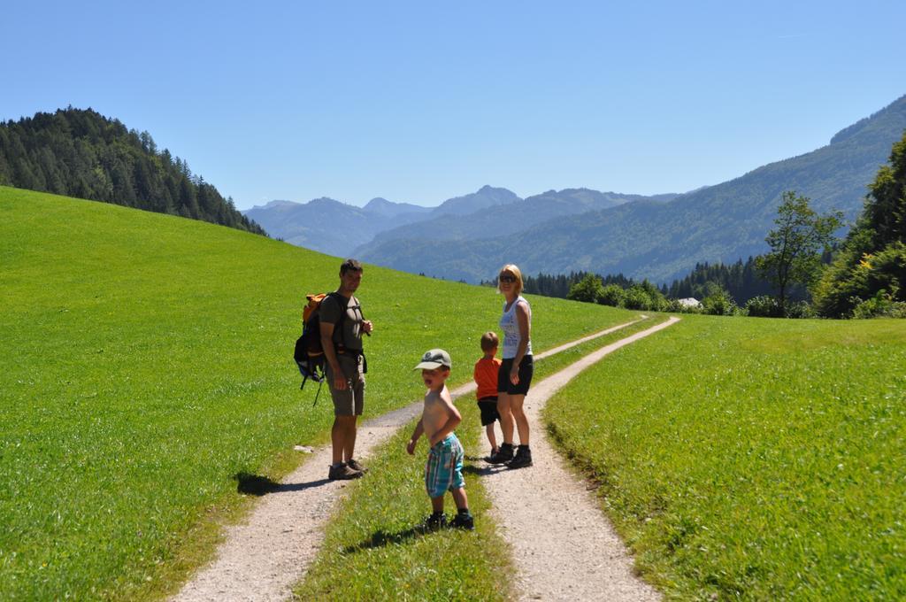 Ferienwohnung Dichtlbauer Sankt Gilgen Bagian luar foto